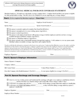 thumbnail of Spousal Surcharge Form